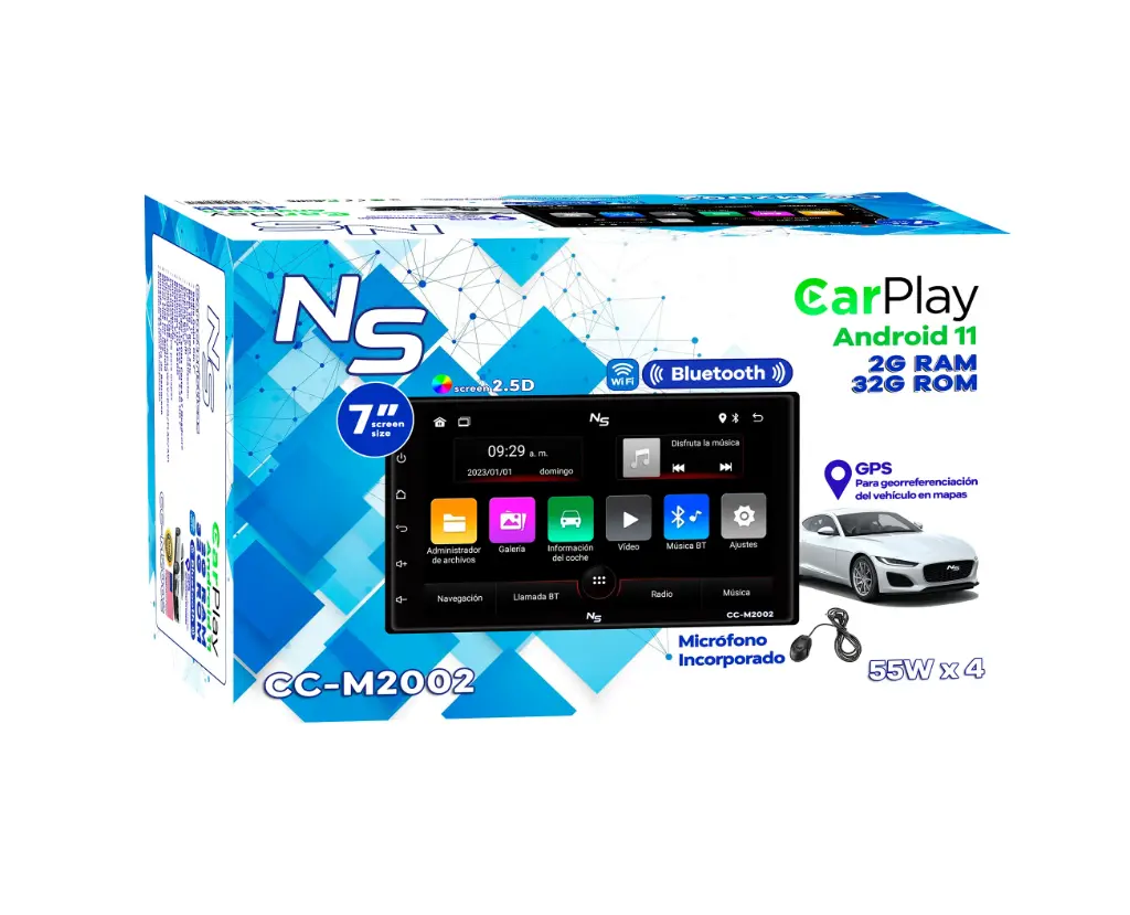 [CC-M2002] RADIO 7" NS