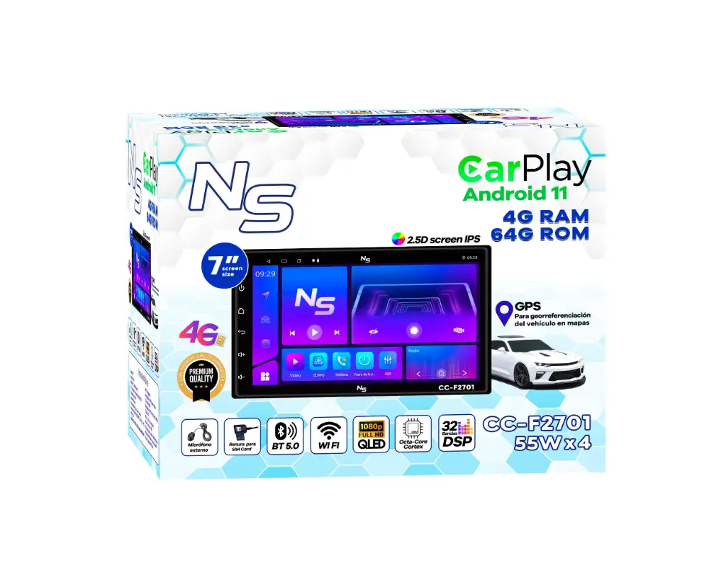 [CC-F2701] RADIO 7" PREMIUM